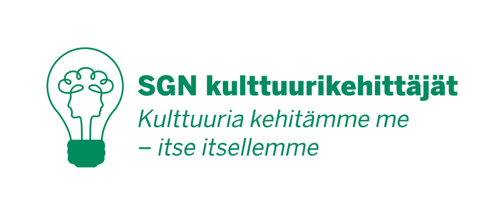 Sgn kulttuurikehittäjät logo