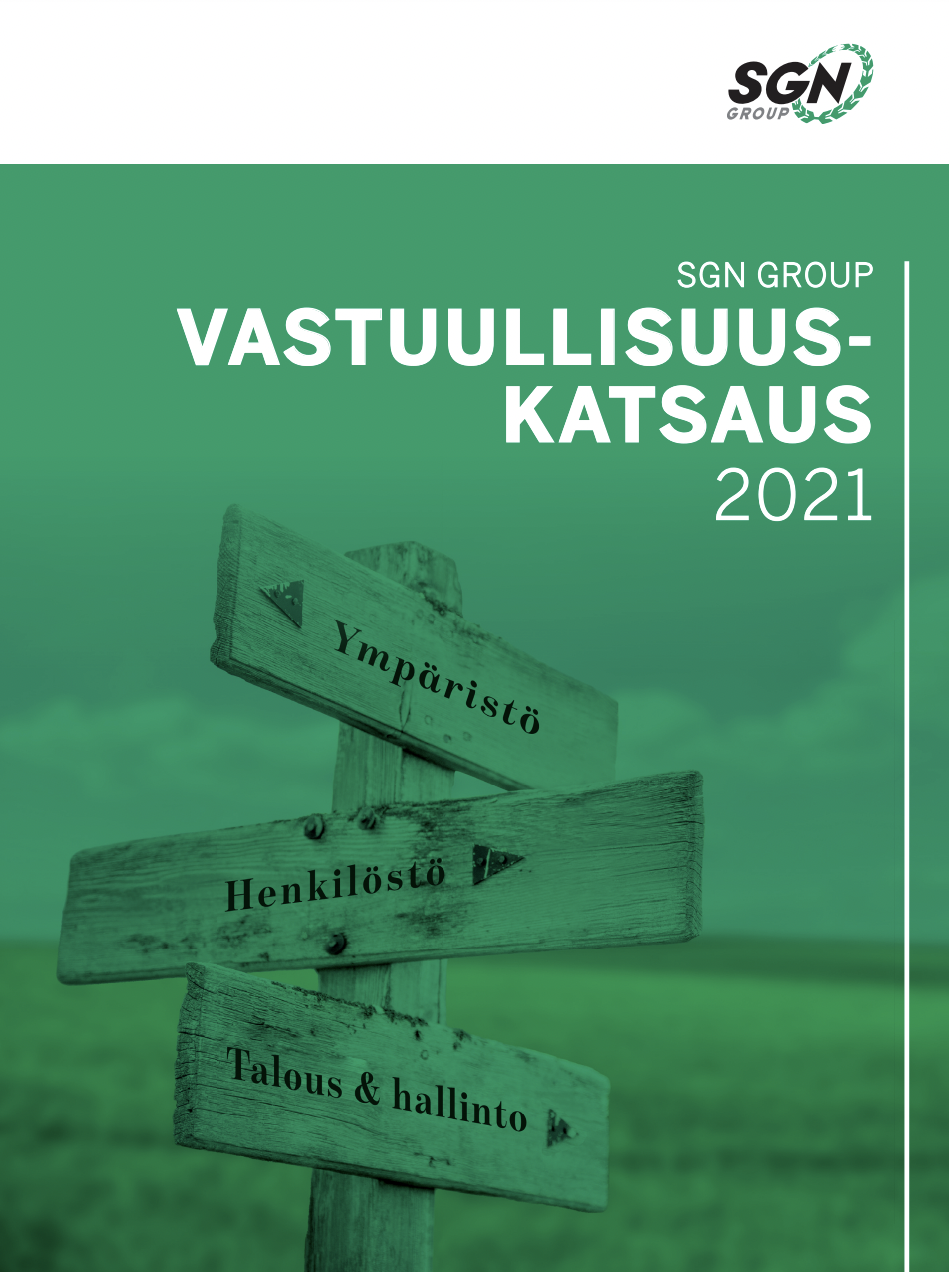 SGN Vastuullisuusraportti